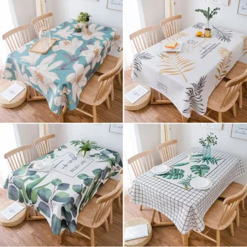 Cotton Linen Rectangular Flower Printed Tablecloth Oil-proof Dust-Proof Table Cover Heavy Weight for Kitchen Dinning Tabletop
Cotton Linen Rectangular Flower Printed Tablecloth Oil-proof Dust-Proof Table Cover Heavy Weight for Kitchen Dinning Tabletop