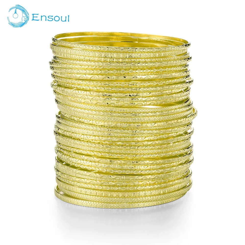 Ensoul 2019 New Fashion Top Style 36Pcs/Lot Charm Gold Flower Mixed Bracelets & Bangles For Women Jewelry Friendship Gift
Ensoul 2019 New Fashion Top Style 36Pcs/Lot Charm Gold Flower Mixed Bracelets & Bangles For Women Jewelry Friendship Gift
