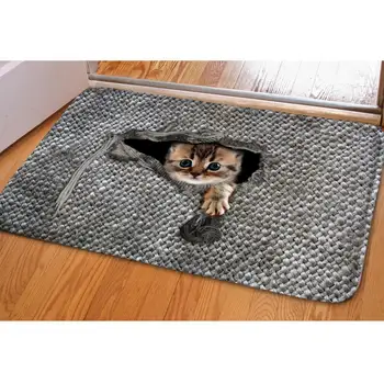 Grey Cat Mouse Print Floor Door Mat Outdoor Doormat for Entrance Way Nonslip Hallway Rugs Absorbent Kitchen Living Room Mats
Grey Cat Mouse Print Floor Door Mat Outdoor Doormat for Entrance Way Nonslip Hallway Rugs Absorbent Kitchen Living Room Mats