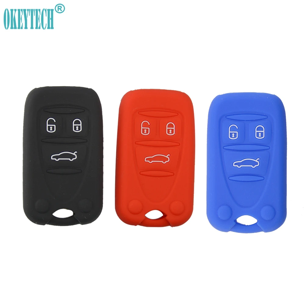 OkeyTech 3 Buttons Soft Silicone Car Key Cover Case for ALFA ROMEO Giulietta 156 159 A159 SPARE KEY Fob Rubber Key Bag Holder
OkeyTech 3 Buttons Soft Silicone Car Key Cover Case for ALFA ROMEO Giulietta 156 159 A159 SPARE KEY Fob Rubber Key Bag Holder