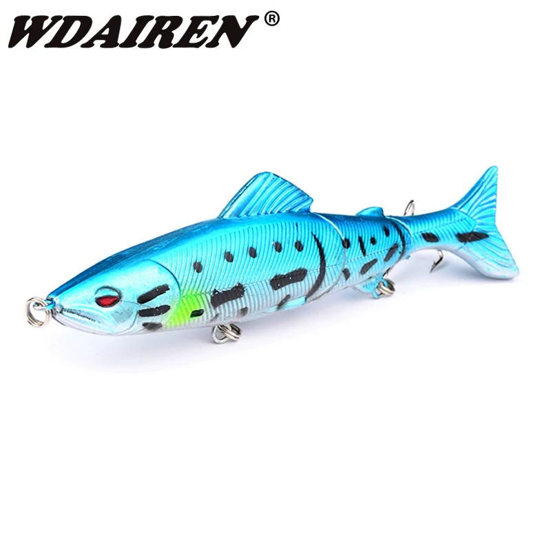 1Pcs Minnow 13cm/18.5g Multi-Section Hard Fishing Baits Jointed Bait Floating 0.7M Wobbler Carp Bass Isca Artificial SwimBait
1Pcs Minnow 13cm/18.5g Multi-Section Hard Fishing Baits Jointed Bait Floating 0.7M Wobbler Carp Bass Isca Artificial SwimBait