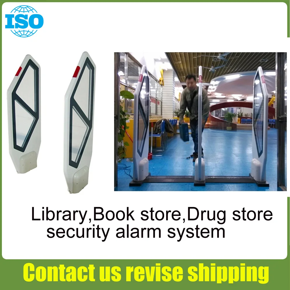 EAS Library security system,library access control system with sound and light alarm 2security door and 1main machine
EAS Library security system,library access control system with sound and light alarm 2security door and 1main machine