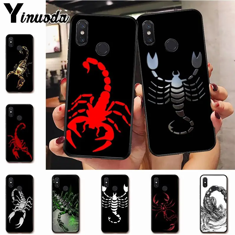Yinuoda Animal crab scorpion soft silicone Phone Case for xiaomi redmi7 5plus 6pro 6a 4x go note5 note7 note6pro mi8se 9se funda
Yinuoda Animal crab scorpion soft silicone Phone Case for xiaomi redmi7 5plus 6pro 6a 4x go note5 note7 note6pro mi8se 9se funda
