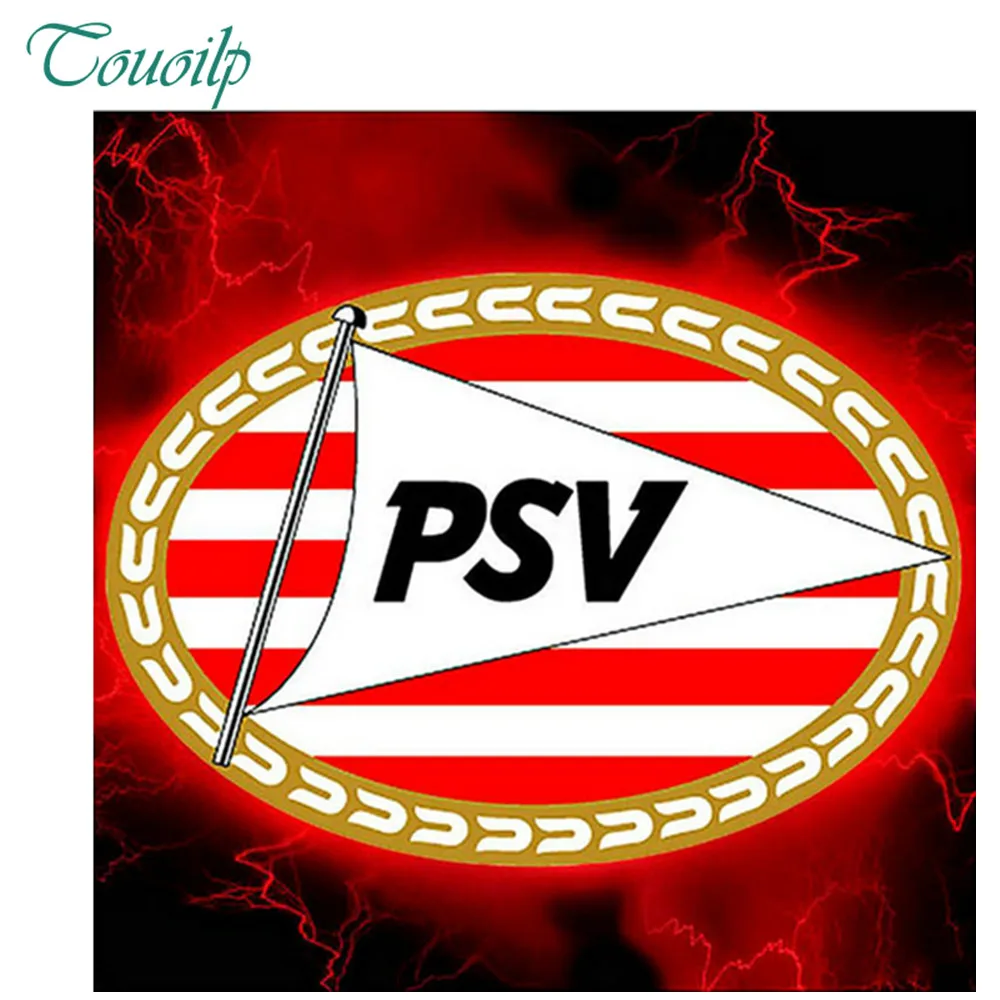 Diamond Embroidery psv logo Diamond painting Cross Stitch Picture of Rhinestones Diamond Mosaic team badge football pattern
Diamond Embroidery psv logo Diamond painting Cross Stitch Picture of Rhinestones Diamond Mosaic team badge football pattern