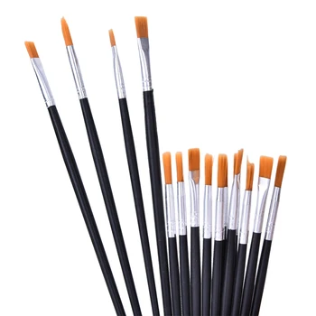 6-12 pcs Painting Brush Set Nylon Hair Watercolor Gouache Acrylic Oil Painting Brushes Drawing Art Supply
6-12 pcs Painting Brush Set Nylon Hair Watercolor Gouache Acrylic Oil Painting Brushes Drawing Art Supply