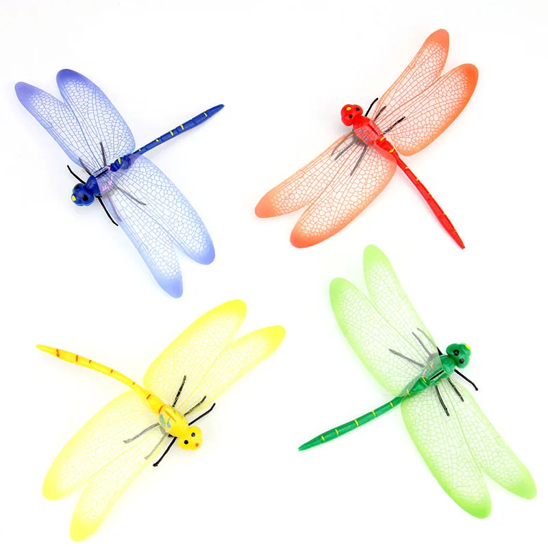 Artificial dragonfly model for plastic film eco-friendly material flying props decoration stickers toy HY-K001
Artificial dragonfly model for plastic film eco-friendly material flying props decoration stickers toy HY-K001