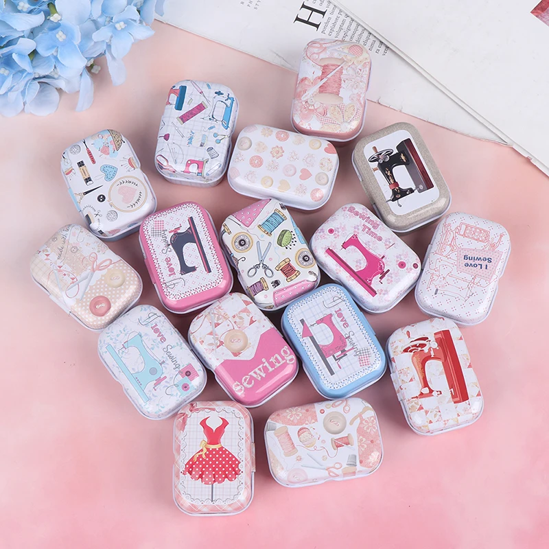 Mini Tin Box Sewing Sealed Jar Packing Boxes Jewelry Candy Box Small Storage Random Color
Mini Tin Box Sewing Sealed Jar Packing Boxes Jewelry Candy Box Small Storage Random Color