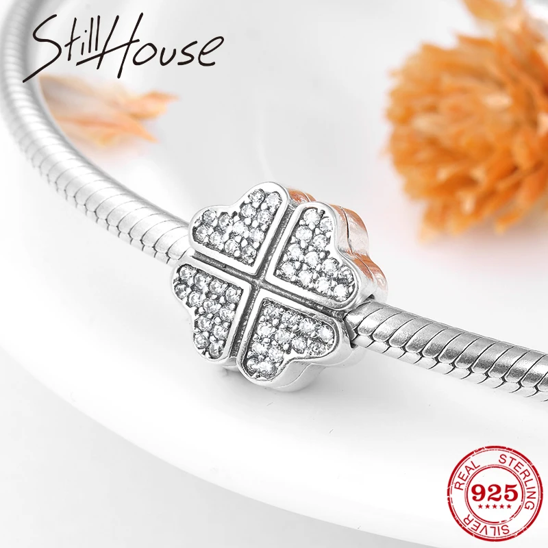 Real 925 sterling silver Heart Flower zircons bracelets&bangles charms clips Beads Making Fit Original Pandora Charm Bracelet
Real 925 sterling silver Heart Flower zircons bracelets&bangles charms clips Beads Making Fit Original Pandora Charm Bracelet