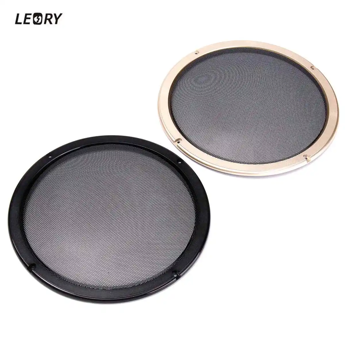 LEORY 1pc 10 inch Gold and Black Speaker Decorative Circle Loudspeaker Protective Cover Car Speakers Power Amplifier Unit
LEORY 1pc 10 inch Gold and Black Speaker Decorative Circle Loudspeaker Protective Cover Car Speakers Power Amplifier Unit