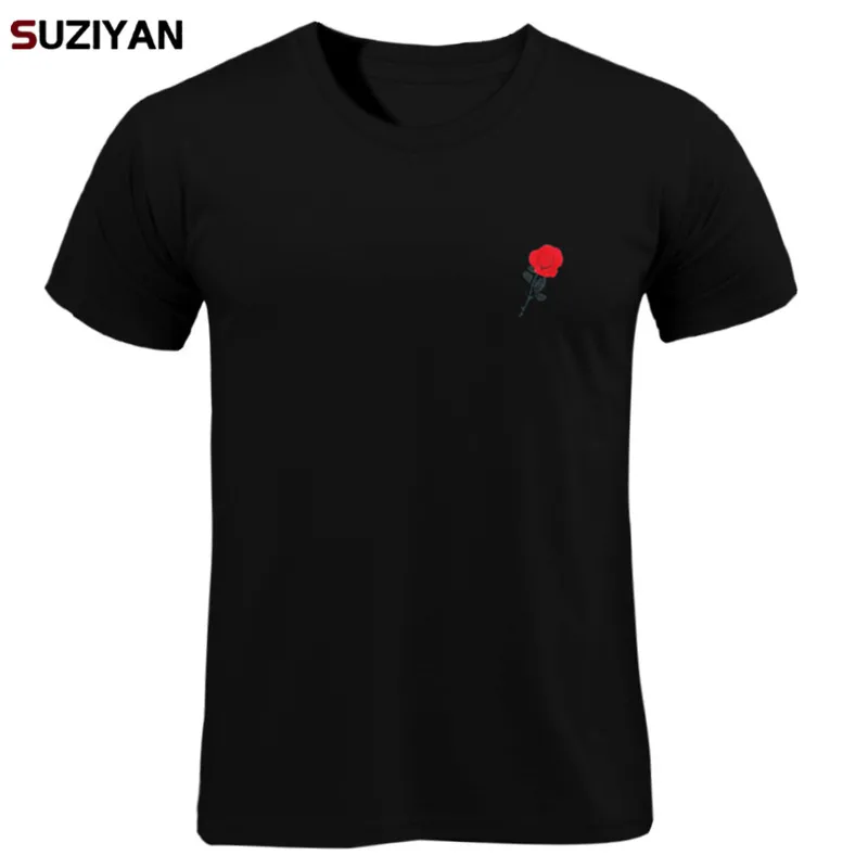 Tee Tops Rose Print Men's Female T Shirt 2019 New Summer Funny Harajuku T-Shirts Women Short Sleeve Casual Clothing Punk Brand
Tee Tops Rose Print Men's Female T Shirt 2019 New Summer Funny Harajuku T-Shirts Women Short Sleeve Casual Clothing Punk Brand