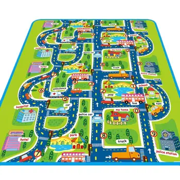 Kids Carpet Crawling Rug Children Educational Road Traffic Play Mat For Children Developing Rug Carpet Puzzle Toys 160*130CM
Kids Carpet Crawling Rug Children Educational Road Traffic Play Mat For Children Developing Rug Carpet Puzzle Toys 160*130CM
