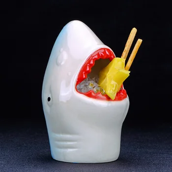 Shark Ceramic Cup Creative Wine Glass Individuality Cup Hawaiian Cocktail Glass TIKI Tiki Wine Glass WF6221030
Shark Ceramic Cup Creative Wine Glass Individuality Cup Hawaiian Cocktail Glass TIKI Tiki Wine Glass WF6221030
