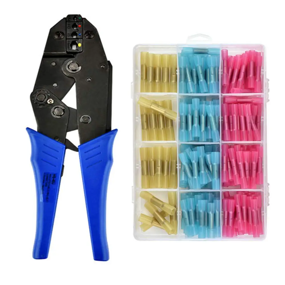 Crimping Pliers Ratchet Terminal Tool for Heat Shrink Connectors Ratcheting Wire Crimpers
Crimping Pliers Ratchet Terminal Tool for Heat Shrink Connectors Ratcheting Wire Crimpers