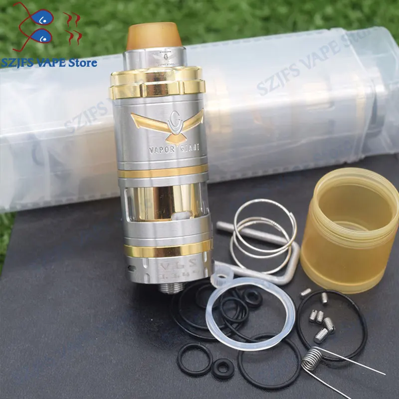 Vapor Giant V6S RTA 23/25mm RTA Rebuildable Tank Atomizer Adjustable Airflow Single/Dual Coil Big Vaporizer v zeus dual/AMMITMTL
Vapor Giant V6S RTA 23/25mm RTA Rebuildable Tank Atomizer Adjustable Airflow Single/Dual Coil Big Vaporizer v zeus dual/AMMITMTL