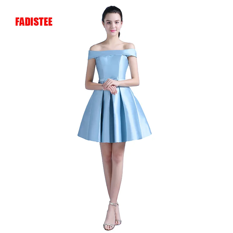 FADISTEE New arrival sexy prom party dress cocktail dresses Vestido de Festa lace-up boat neck simple short style dresses
FADISTEE New arrival sexy prom party dress cocktail dresses Vestido de Festa lace-up boat neck simple short style dresses