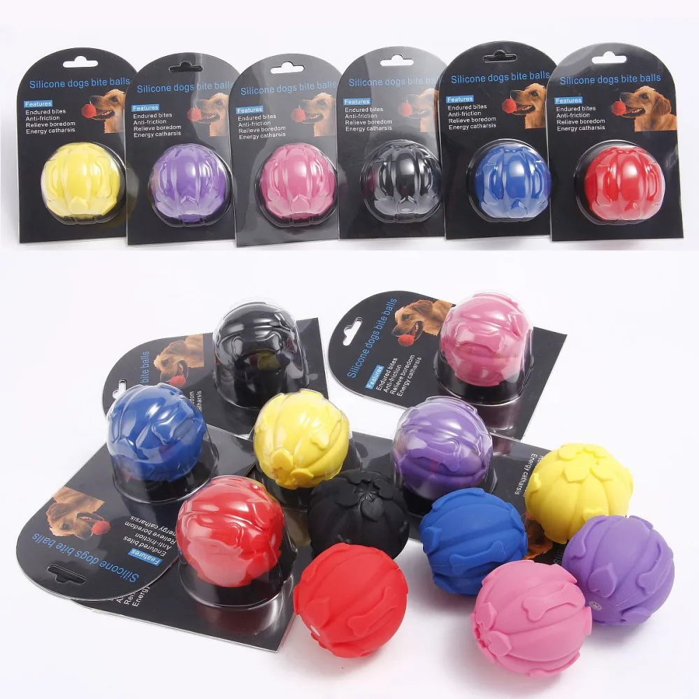 Pet Dog Silicone Squeak Sound Ball Toys Soft Bite Resistant Non-Toxic Pet Chew Tooth Cleaning Toys For Cat Puppy Toy Size 6.5CM
Pet Dog Silicone Squeak Sound Ball Toys Soft Bite Resistant Non-Toxic Pet Chew Tooth Cleaning Toys For Cat Puppy Toy Size 6.5CM