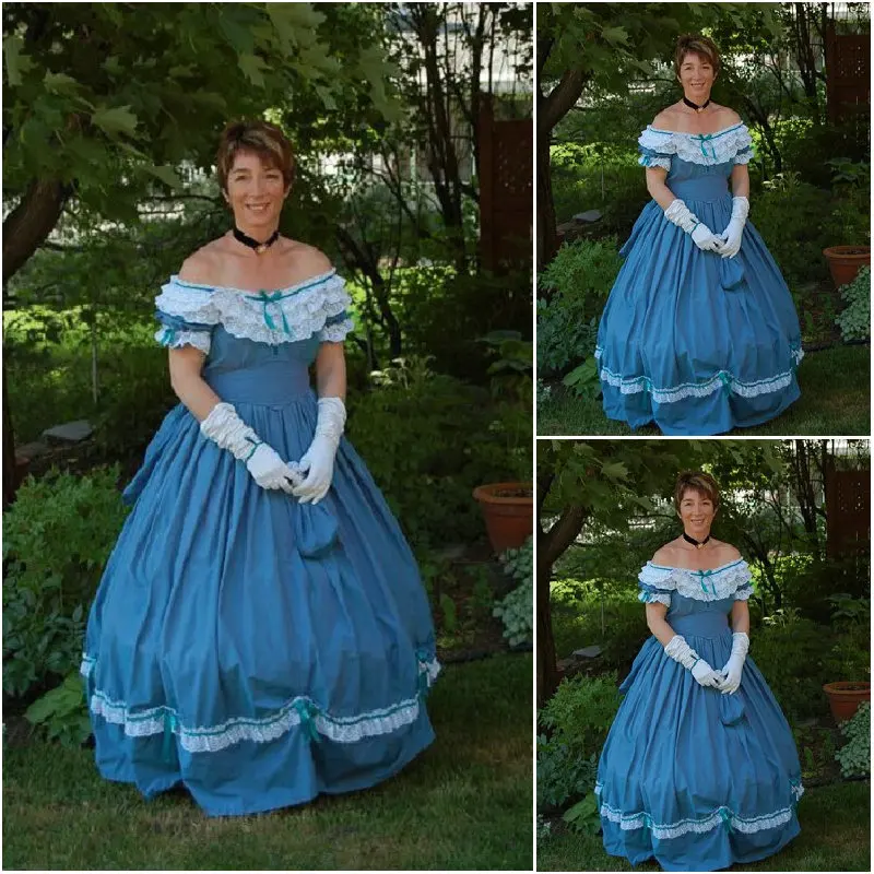 On sale SC-263 Victorian Gothic/Civil War Southern Belle Ball Gown Dress Halloween dresses Sz US 6-26 XS-6XL 
On sale SC-263 Victorian Gothic/Civil War Southern Belle Ball Gown Dress Halloween dresses Sz US 6-26 XS-6XL