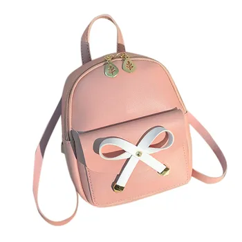 Backpack Women Preppy School Bags For Teenage Girls Female Leather Mini Travel Bags Purse Bowknot Bagpack sac a dos
Backpack Women Preppy School Bags For Teenage Girls Female Leather Mini Travel Bags Purse Bowknot Bagpack sac a dos