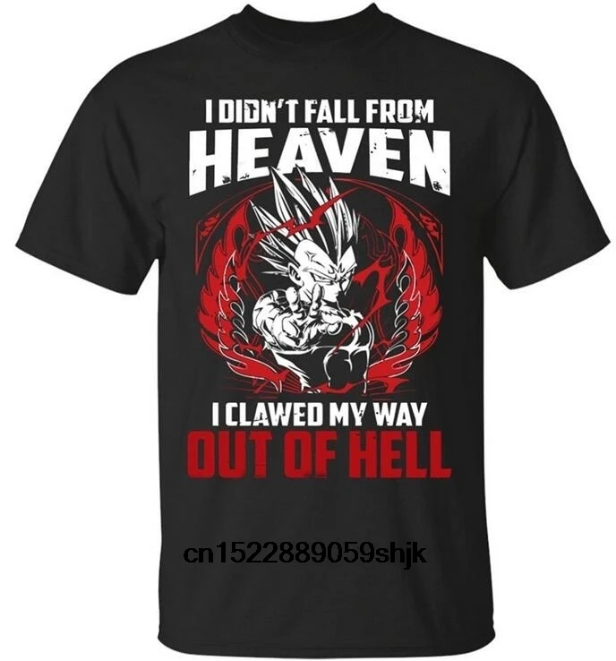 New Arrive Fashion Womens_Mens Super Saiyan Majin Vegeta Out of Hell Funny 3D Print Causal T- Shirt
New Arrive Fashion Womens_Mens Super Saiyan Majin Vegeta Out of Hell Funny 3D Print Causal T- Shirt