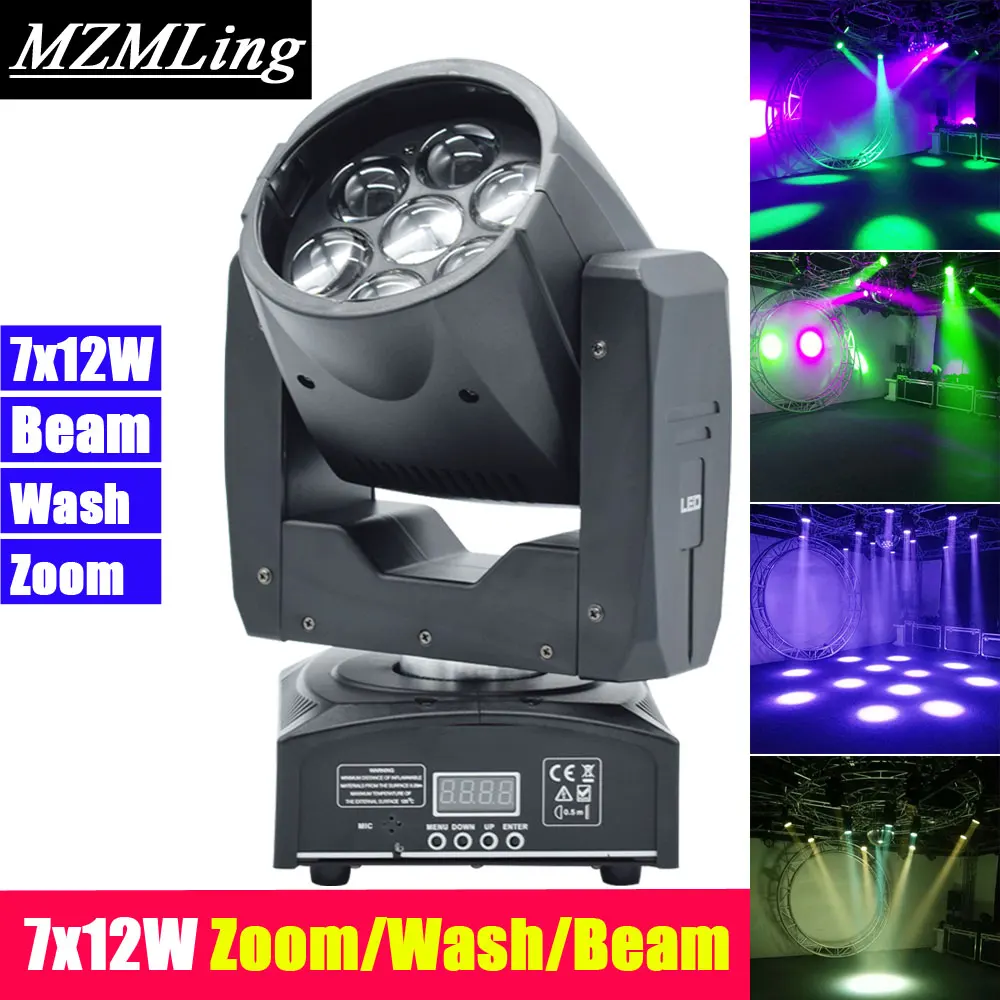 LED 7x12w Wash/Zoom Light DMX512 Moving Head Light Professional DJ /Bar /Party /Show /Stage Light LED Stage Machine
LED 7x12w Wash/Zoom Light DMX512 Moving Head Light Professional DJ /Bar /Party /Show /Stage Light LED Stage Machine
