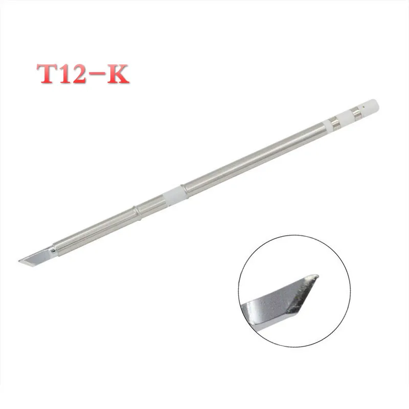1PC Solder Iron Tips T12-K for Hakko Eletric Soldering Rework Station FX-951 FX-952 Lead-free Welding Tip
1PC Solder Iron Tips T12-K for Hakko Eletric Soldering Rework Station FX-951 FX-952 Lead-free Welding Tip