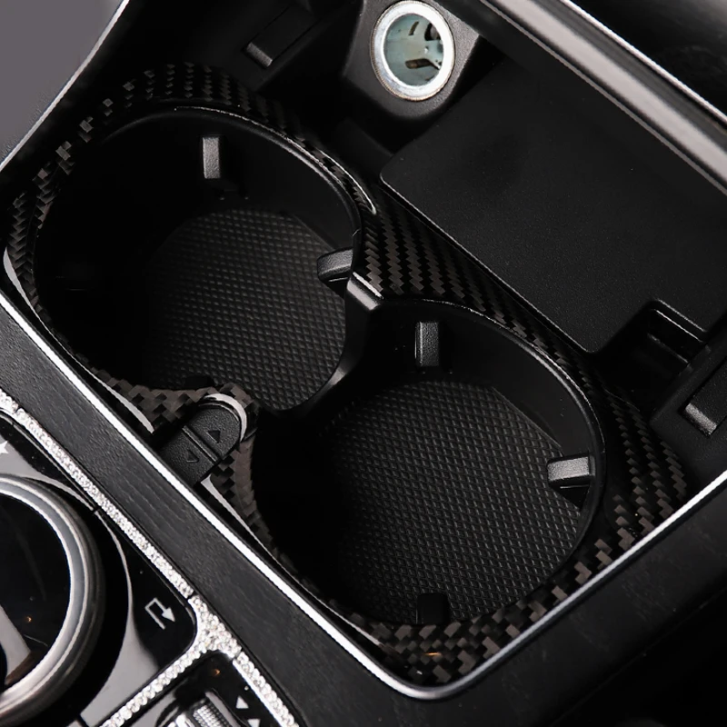 For Mercedes Benz W205 W204 C Class E Class W213 GLC Carbon Fiber cup holder decorative Trim Cover Stickers
For Mercedes Benz W205 W204 C Class E Class W213 GLC Carbon Fiber cup holder decorative Trim Cover Stickers