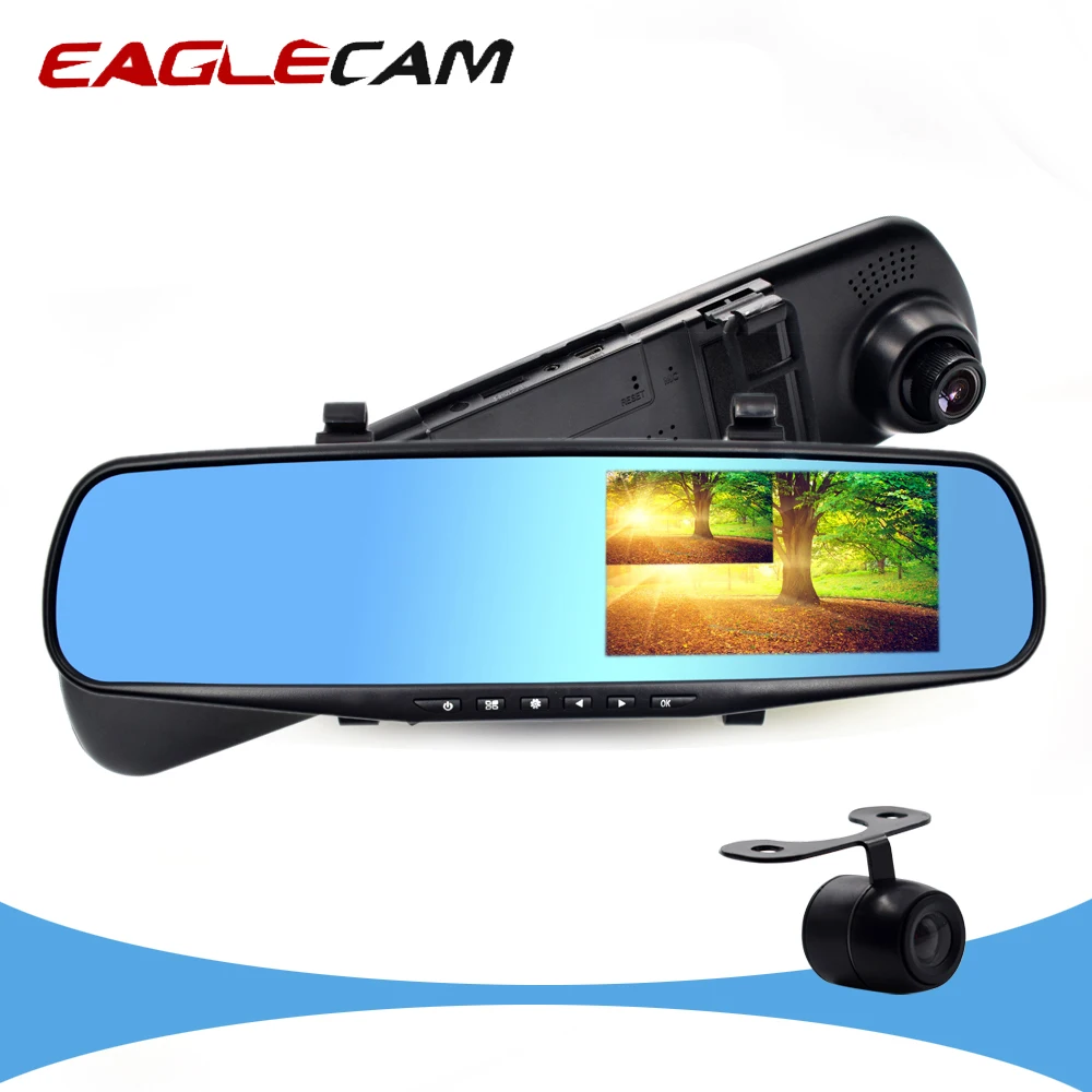 New Novatek Mirror Car DVR Full HD 1080P 4.3 Inch Video Recorder Dash Cam Rearview Car Camera Cycle Loop Recordering
New Novatek Mirror Car DVR Full HD 1080P 4.3 Inch Video Recorder Dash Cam Rearview Car Camera Cycle Loop Recordering