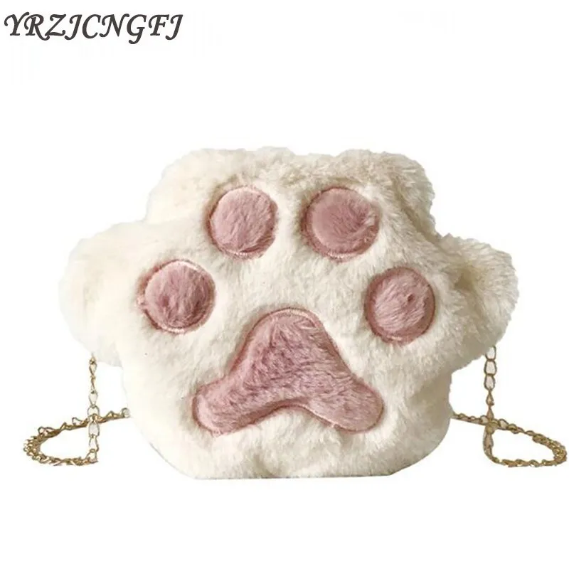 Plush Coin Purse Women Shoulder Mini Bag Sweet Girl Personality Bear's Paw Money Small Bag Wallet Cute Cards Holder Good Gift
Plush Coin Purse Women Shoulder Mini Bag Sweet Girl Personality Bear's Paw Money Small Bag Wallet Cute Cards Holder Good Gift