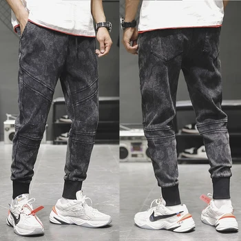 2019 spring and summer new men's pants social youth trend small feet tie casual trousers camouflage stitching harem pants
2019 spring and summer new men's pants social youth trend small feet tie casual trousers camouflage stitching harem pants