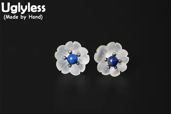 Uglyless Real S 925 Sterling Silver Floral Studs for Women Transparent White Crystal Stud Earrings Flower in Rain Lapis Brincos
Uglyless Real S 925 Sterling Silver Floral Studs for Women Transparent White Crystal Stud Earrings Flower in Rain Lapis Brincos