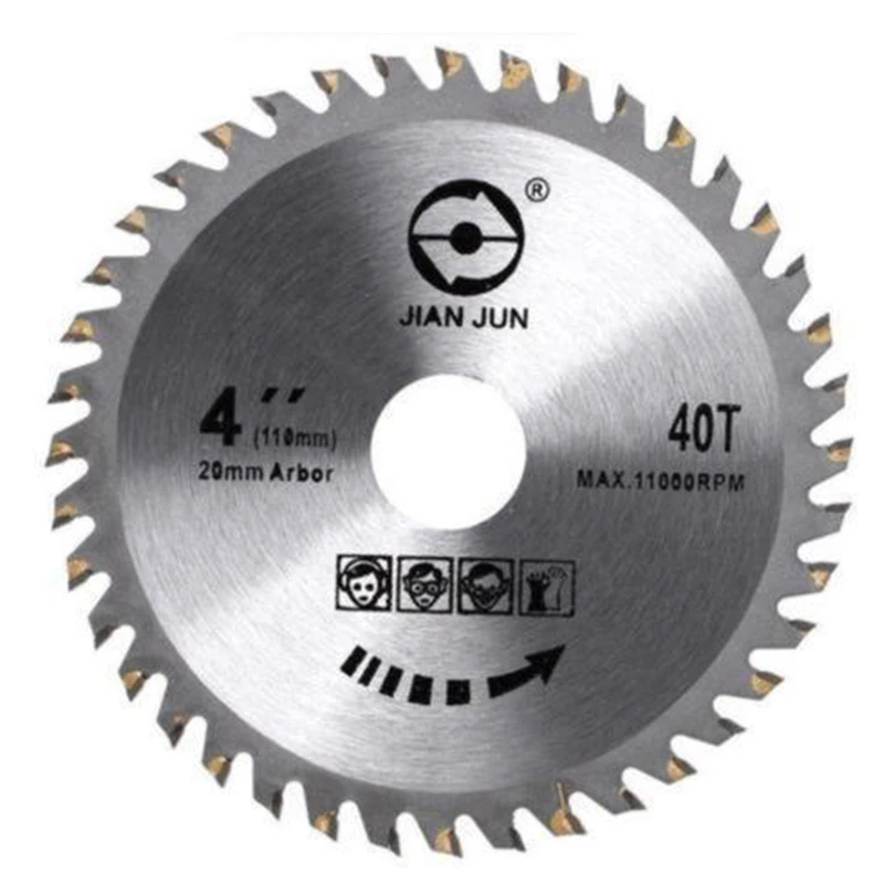 4" 40 Inch Circular Wood Cutting Tool Saw Disc Woodworking Accessories Parts 40 Tooth Grinder Practical Useful
4" 40 Inch Circular Wood Cutting Tool Saw Disc Woodworking Accessories Parts 40 Tooth Grinder Practical Useful