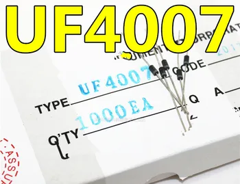 1000pcs/lot UF4007 1A 1000V DO-41 In Stock Best quality