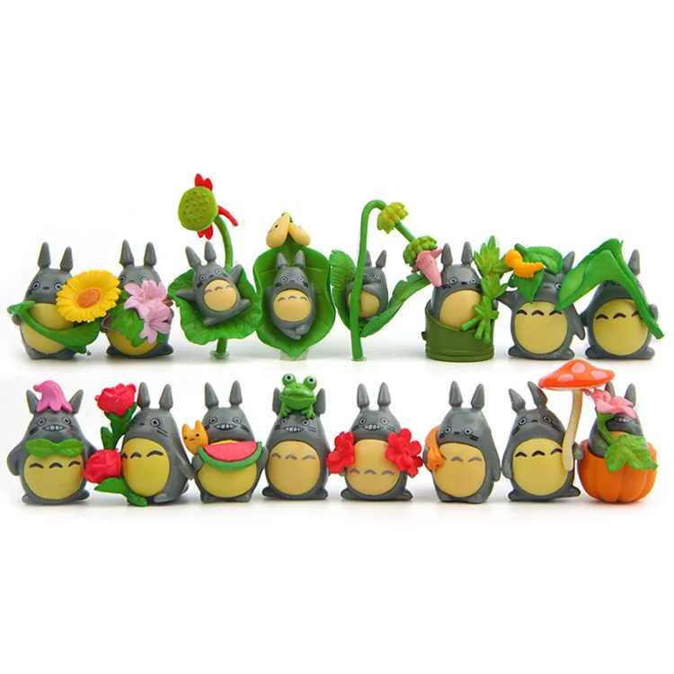 16pcs/set Cute Totoro Animiation Action Figure Doll House Kids Toy Miniature diorama Model For Birthday Present microlandschaft
16pcs/set Cute Totoro Animiation Action Figure Doll House Kids Toy Miniature diorama Model For Birthday Present microlandschaft