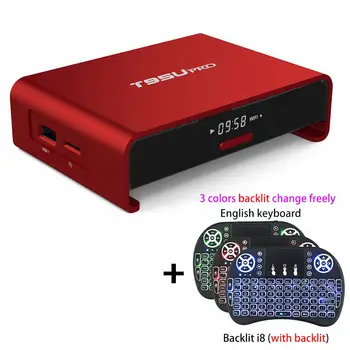 New T95U Pro 3G RAM 32G ROM Amlogic S912 Octa-core Android 7.1 Smart TV Box 2.4G+5G wifi Bluetooth 4.0 1000M LAN HD Set Top Box
New T95U Pro 3G RAM 32G ROM Amlogic S912 Octa-core Android 7.1 Smart TV Box 2.4G+5G wifi Bluetooth 4.0 1000M LAN HD Set Top Box