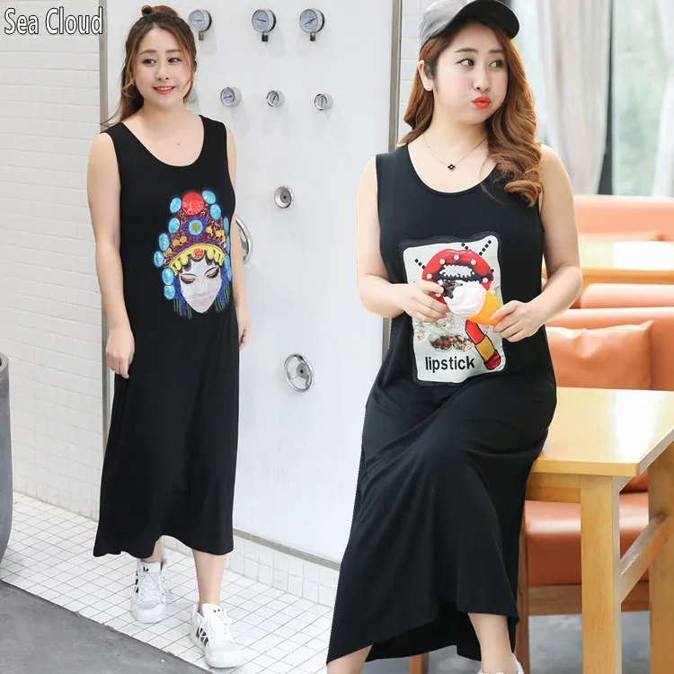 82 Free shipping 2018 summer plus size clothing printed long dresses o-neck sleevless dress one-piece dress xxxl 4xl
82 Free shipping 2018 summer plus size clothing printed long dresses o-neck sleevless dress one-piece dress xxxl 4xl