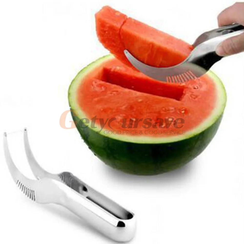High Quality Stainless Steel Watermelon Knife Cutter Slicer Corer Server Scoop Kitchen Tool Fruit Knife Splitter Slicer Cutter
High Quality Stainless Steel Watermelon Knife Cutter Slicer Corer Server Scoop Kitchen Tool Fruit Knife Splitter Slicer Cutter