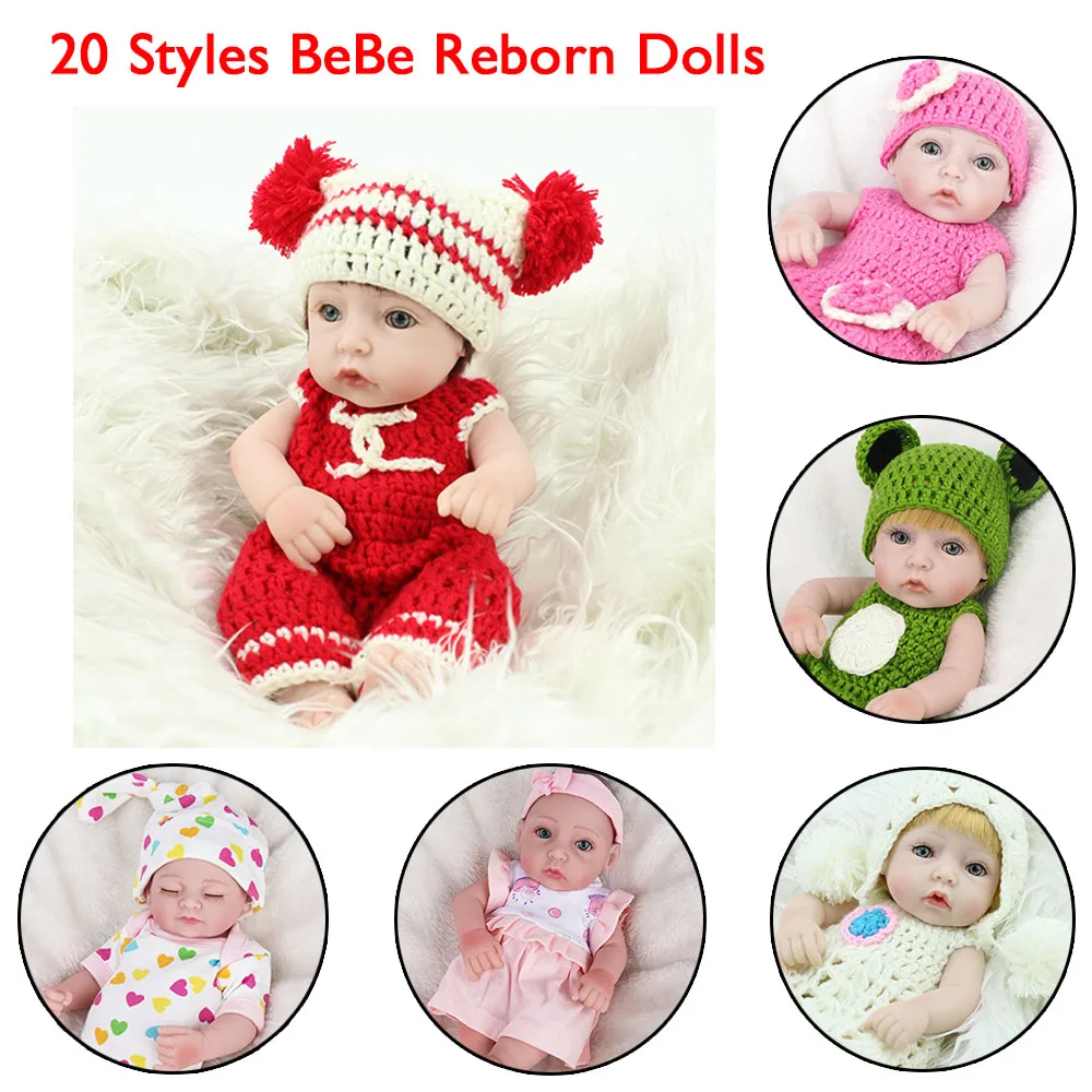 Фото 20 видов стилей NPKDOLL Bebe Кукла Новорожденный новорожденный девочка полностью