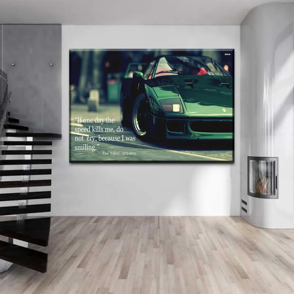 Modern Popular Home Decor Wall Art PaintingOn Canvas HD Printed Artwork 1 Panels Green Car And Quote Picture For Living Room
Modern Popular Home Decor Wall Art PaintingOn Canvas HD Printed Artwork 1 Panels Green Car And Quote Picture For Living Room