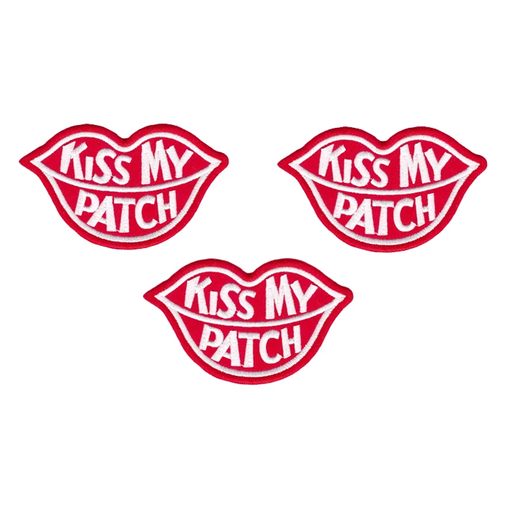 Factory outletCUTE PRETTY KISS MY PATCH LIP LOGO Embroidered Iron on Patch DIY Clothing patch Customized
Factory outletCUTE PRETTY KISS MY PATCH LIP LOGO Embroidered Iron on Patch DIY Clothing patch Customized