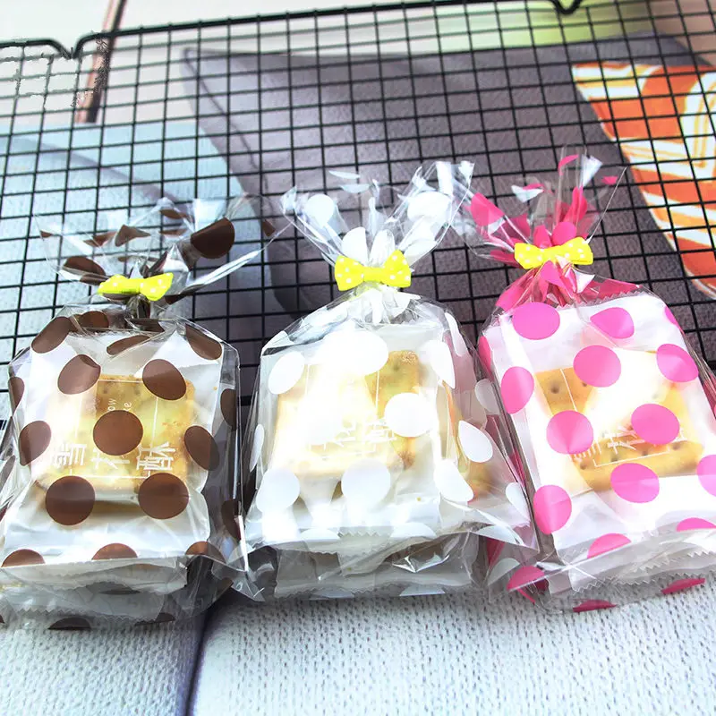 100pcs/lot Pink Brown White Dot Gift Bag DIY Candy Cookie Biscuit Small Plastic Packing Bags For Baby Shower Souvenir Event
100pcs/lot Pink Brown White Dot Gift Bag DIY Candy Cookie Biscuit Small Plastic Packing Bags For Baby Shower Souvenir Event
