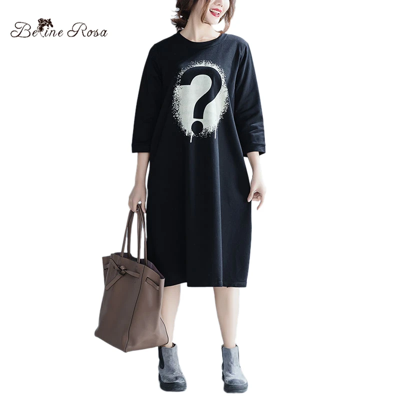 BelineRosa Casual Women's Tunic Original Design Print Cotton Shirt Dress Female Autumn Style Black Dress JJDM0029
BelineRosa Casual Women's Tunic Original Design Print Cotton Shirt Dress Female Autumn Style Black Dress JJDM0029