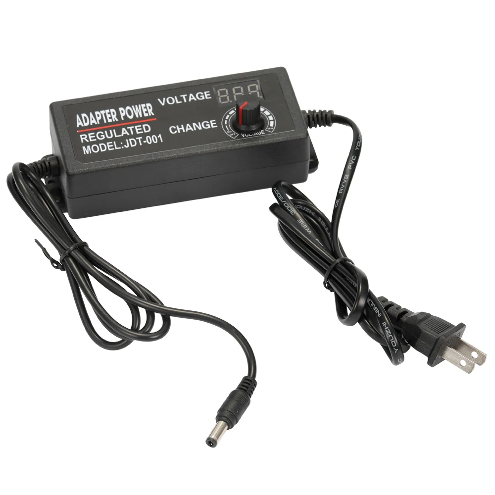 DC Adapters Adjustable US EU Power Adapter Display Screen Multifunctional Speed Control Switch High Power Charger 9 to 24V 3A
DC Adapters Adjustable US EU Power Adapter Display Screen Multifunctional Speed Control Switch High Power Charger 9 to 24V 3A