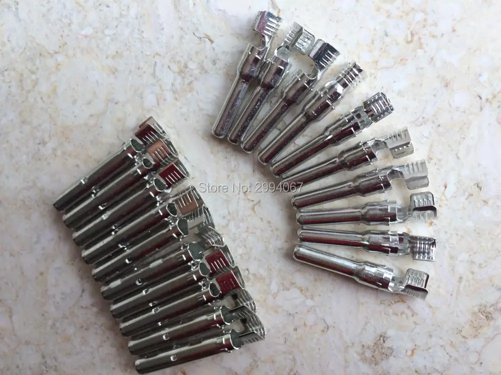 10Pairs x MC4 Connector male and female inside metal core use for solar cable connection, 10 pairs of solar connector pins
10Pairs x MC4 Connector male and female inside metal core use for solar cable connection, 10 pairs of solar connector pins