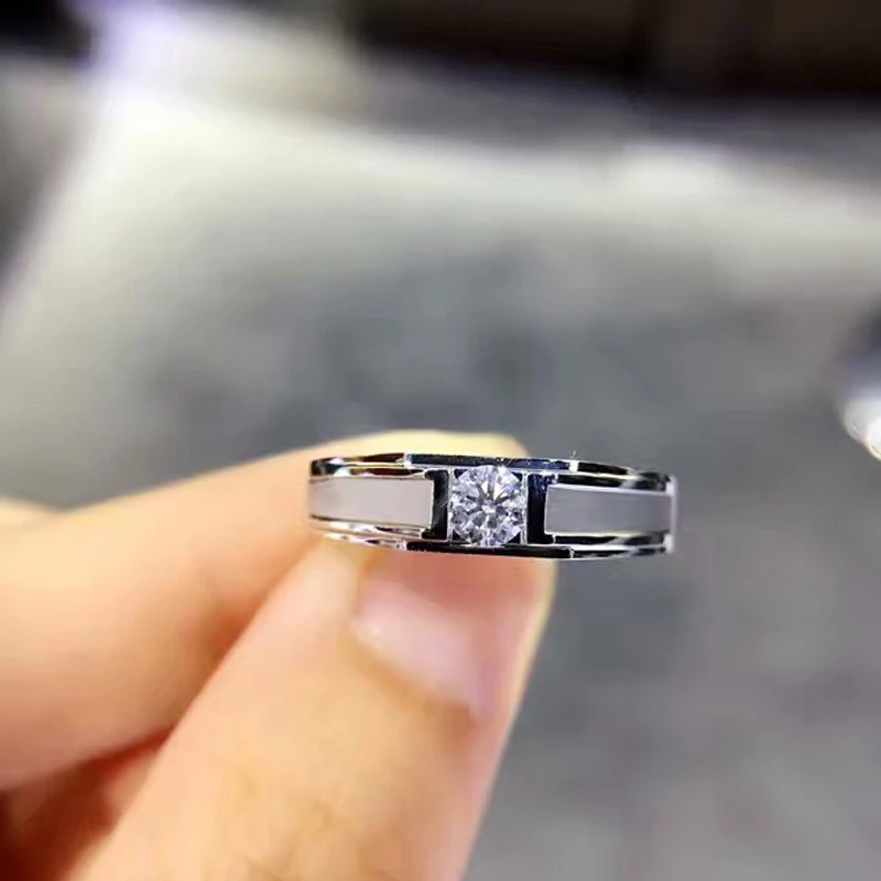 ANI 18k White Gold (AU750) Men Ring Certified I-J/SI 0.275 CT Solitaire Princess Cut Natural Diamond Engagement Ring for Male
ANI 18k White Gold (AU750) Men Ring Certified I-J/SI 0.275 CT Solitaire Princess Cut Natural Diamond Engagement Ring for Male
