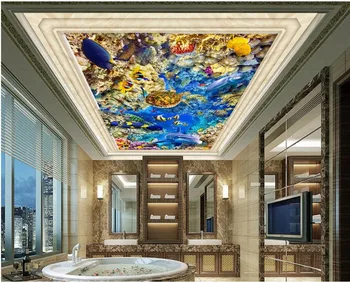 3d ceiling murals wallpaper custom photo non-woven bottom of the sea fish painting 3d wall murals wallpaper for living room
3d ceiling murals wallpaper custom photo non-woven bottom of the sea fish painting 3d wall murals wallpaper for living room