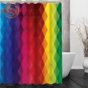 Polygonal pattern Shower Curtain Eco-friendly Modern Fabric polyester Custom Bath Curtains Home Decor Curtains
Polygonal pattern Shower Curtain Eco-friendly Modern Fabric polyester Custom Bath Curtains Home Decor Curtains
