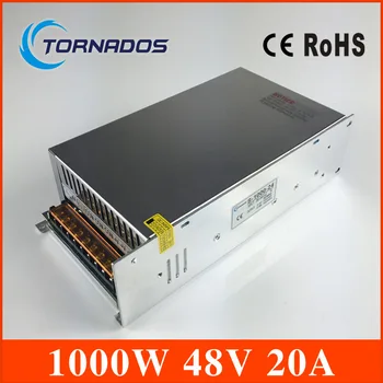 Small Volume Single Output 1000W 48V 20A Switching Power Supply Transformer AC110V 220V TO DC SMPS for LED Light CNC Stepper
Small Volume Single Output 1000W 48V 20A Switching Power Supply Transformer AC110V 220V TO DC SMPS for LED Light CNC Stepper