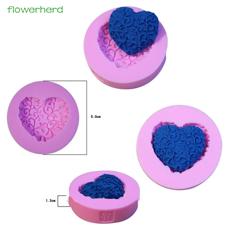 1pc 3D Silicone Mold DIY Candel Soap Mold Love Heart Lace Shaped Fondant Sugar Art Tools
1pc 3D Silicone Mold DIY Candel Soap Mold Love Heart Lace Shaped Fondant Sugar Art Tools