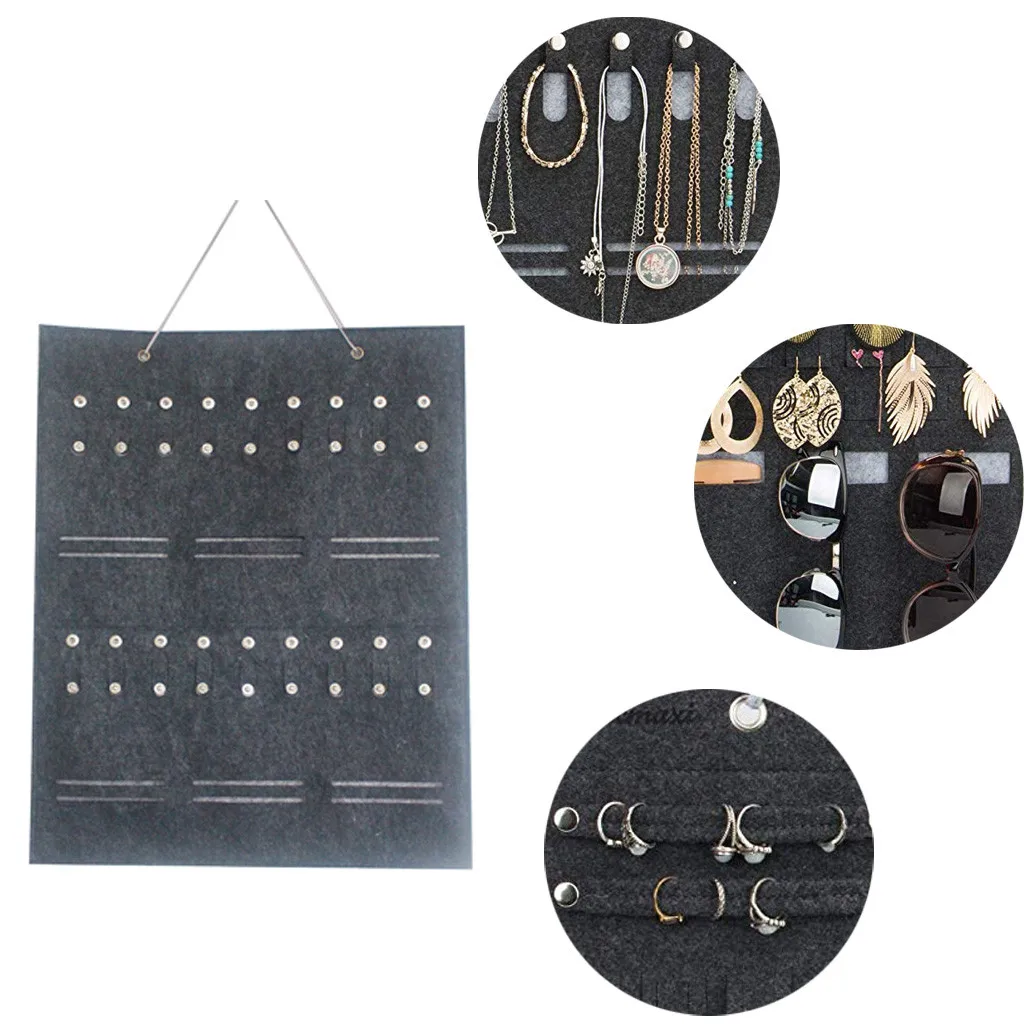 Double Sided Hanging Eyewear Jewelry Glasses Organizer Multi-Functional Compartment Bag Wall Pocket Storage Box Organizer
Double Sided Hanging Eyewear Jewelry Glasses Organizer Multi-Functional Compartment Bag Wall Pocket Storage Box Organizer