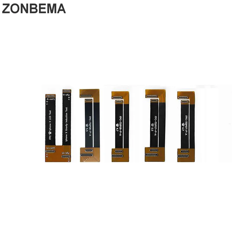 ZONBEMA LCD Display Test Touch Screen Extension Tester Flex Cable For iPhone X 5 5S SE 5C 6 6S 7 8 Plus
ZONBEMA LCD Display Test Touch Screen Extension Tester Flex Cable For iPhone X 5 5S SE 5C 6 6S 7 8 Plus